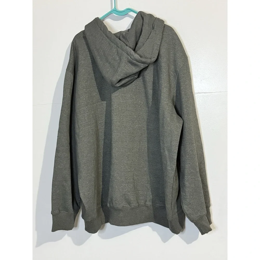Carhartt NWT Gray Rain Defender Loose Fit Full Zip Kimley Horn Embroidered Sz 2X